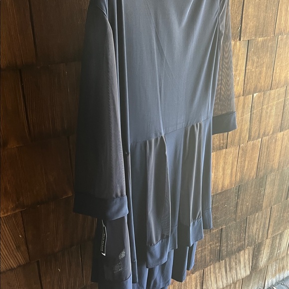 R & M Richards Navy Women's Robe - Picture 6 of 8